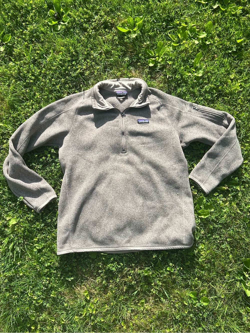 Patagonia Women's cream Better Sweater 1/4-Zip